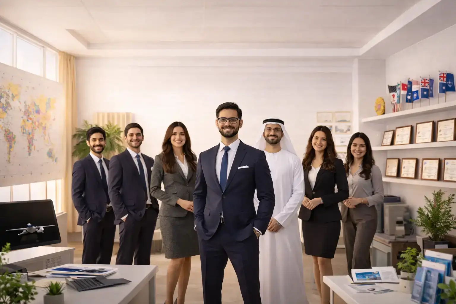 Visa Travel Expert professional team
