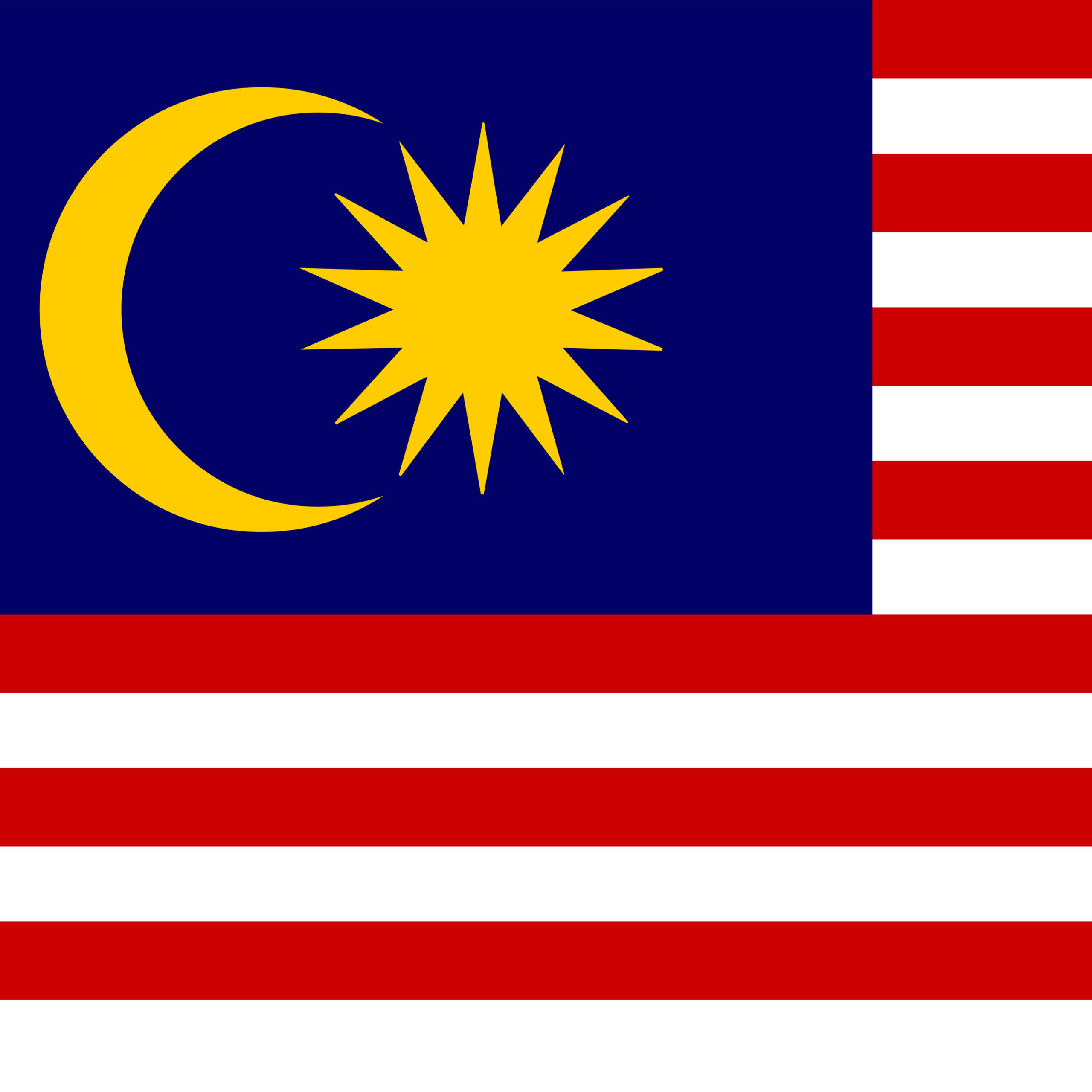 Illustration of Malaysia flag